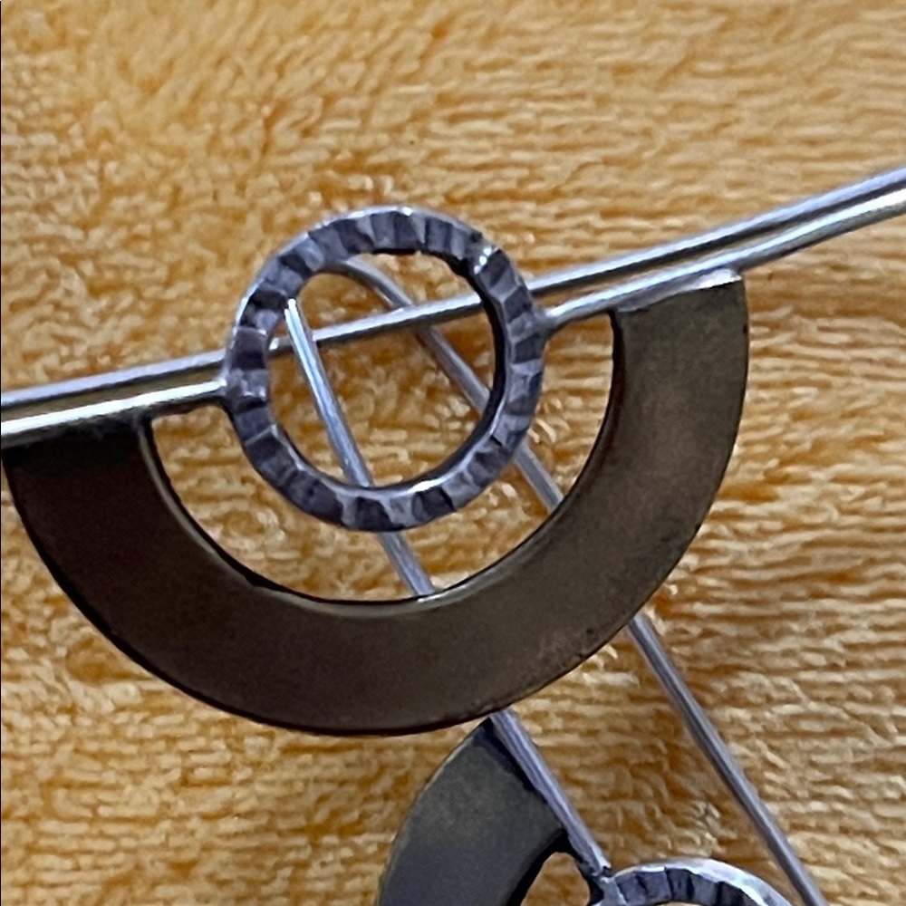 Elegant Silver Loop Earrings - image 7